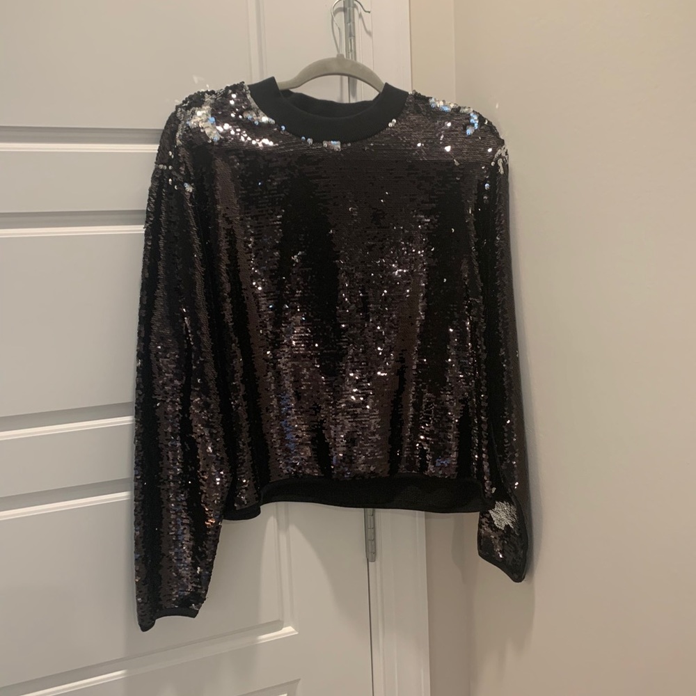 Sequin top from ASOS. Size small